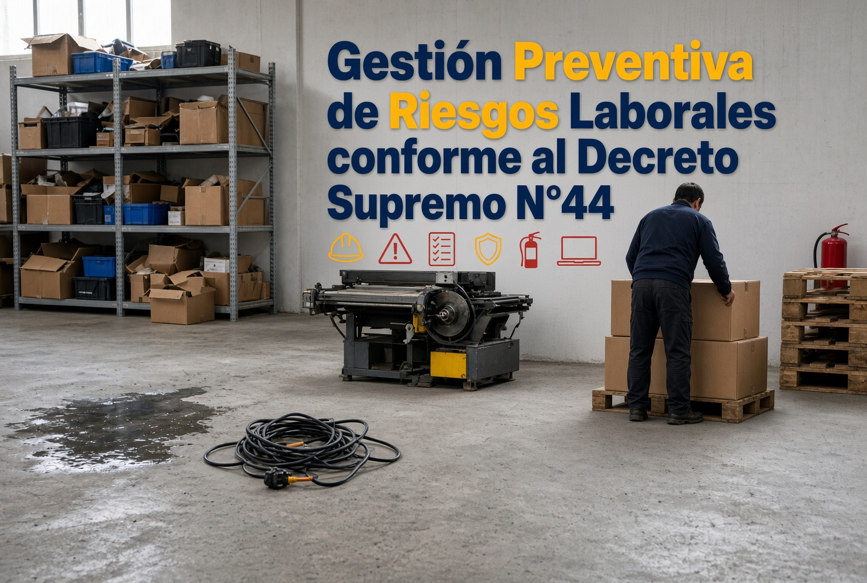 Gestión Preventiva de Riesgos Laborales conforme al Decreto Supremo N°44